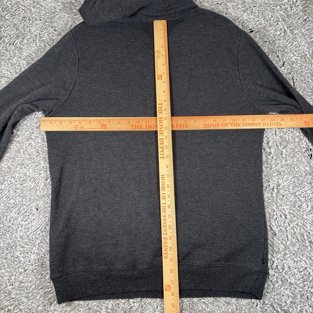 TravisMathew Travis Mathew Cloud Hoodie Mens Large Black Pullover Winter Stretch - Picture 6 of 7